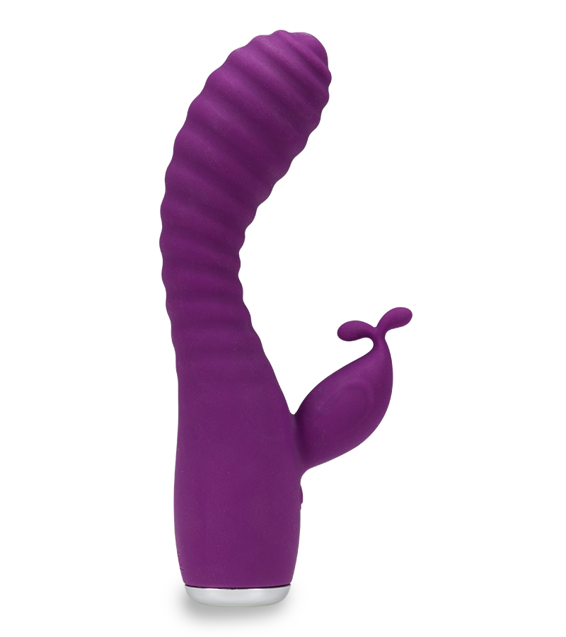 G-Punkt-Vibrator mit Klitorisreizer Wendy