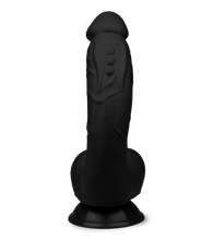 Laden Sie das Bild in den Galerie-Viewer, Gebogener Silikon-Dildo mit Saugnapf