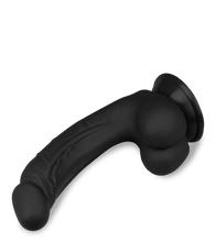 Laden Sie das Bild in den Galerie-Viewer, Gebogener Silikon-Dildo mit Saugnapf
