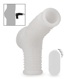 Genoppte Penismanschette mit Vibration Everest