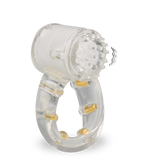 Genoppter durchsichtiger Vibro-Penisring