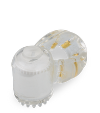 Laden Sie das Bild in den Galerie-Viewer, Genoppter durchsichtiger Vibro-Penisring