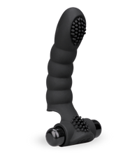Laden Sie das Bild in den Galerie-Viewer, Genoppter Fingervibrator für G-Punkt und Prostata