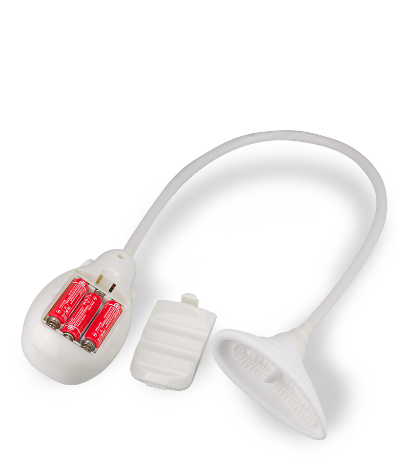 Genoppter Klitorissauger mit Vibration