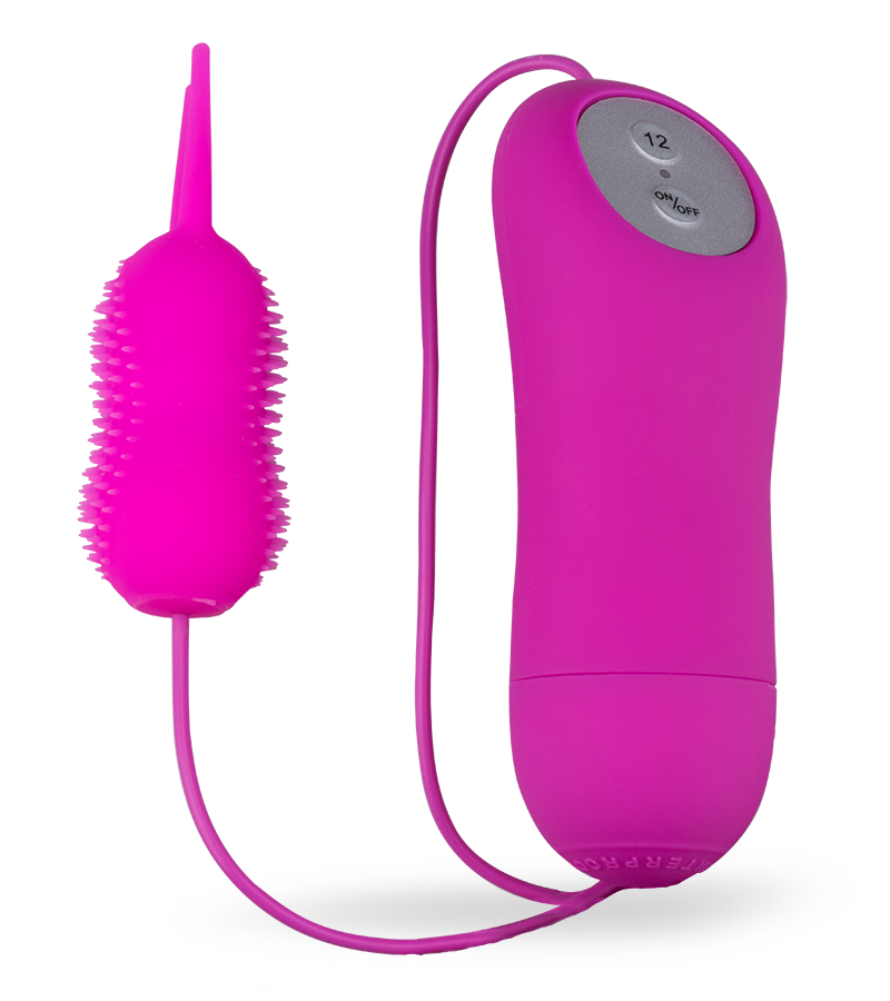 Genoppter Klitorisstimulator Pink Devil