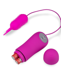 Laden Sie das Bild in den Galerie-Viewer, Genoppter Klitorisstimulator Pink Devil