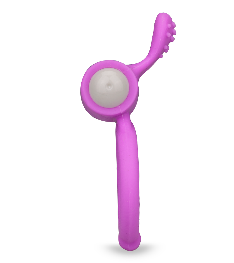 Genoppter Vibro-Penisring aus Silikon