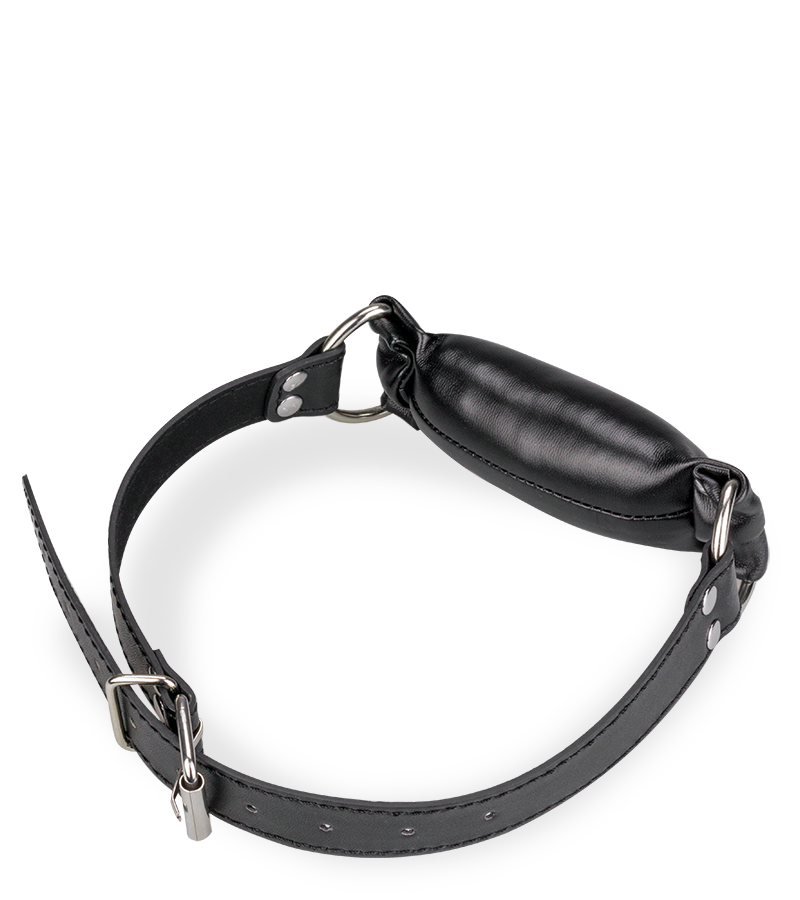 Gepolsterter Knebel aus Kunstleder