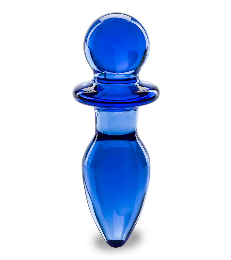 Glas-Analplug Zapfen