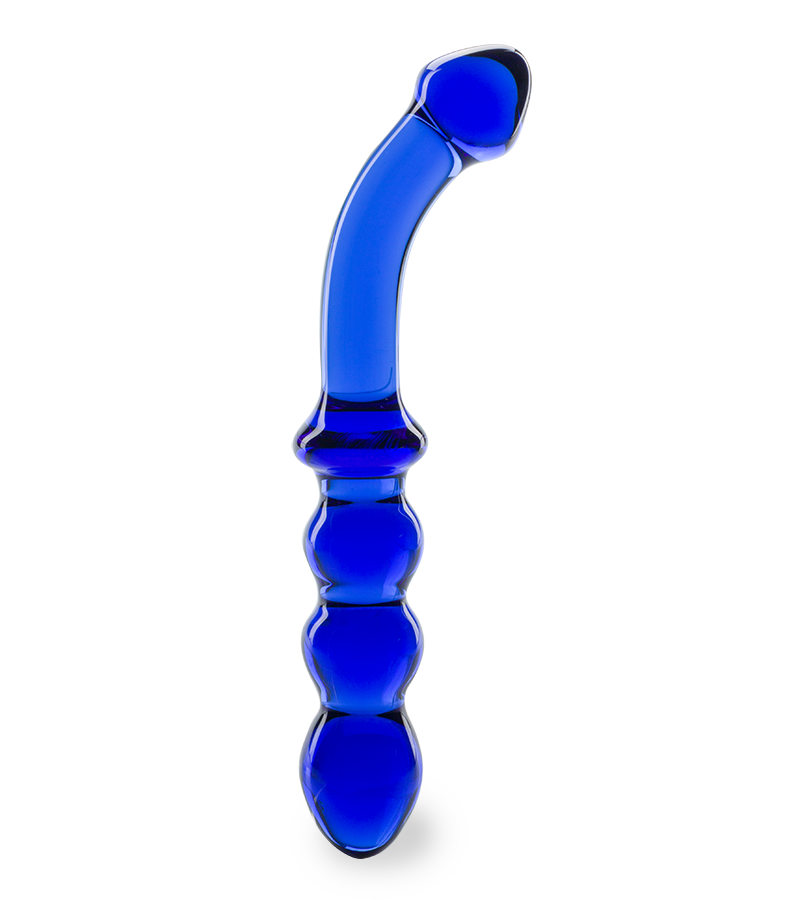 Glasdildo Blueberry