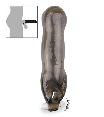 Glatte Penishülle mit Vibration