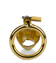 Laden Sie das Bild in den Galerie-Viewer, Goldfarbener Peniskäfig chinesisches Sternzeichen Drache