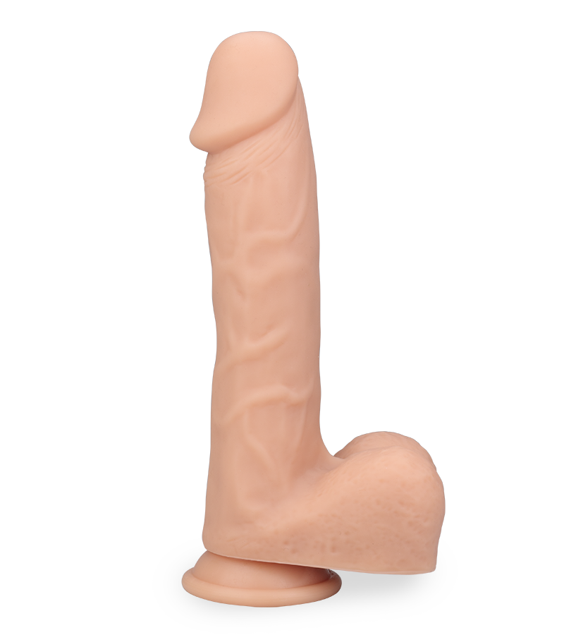 Großer Dildo aus Silikon 24 cm Stanley