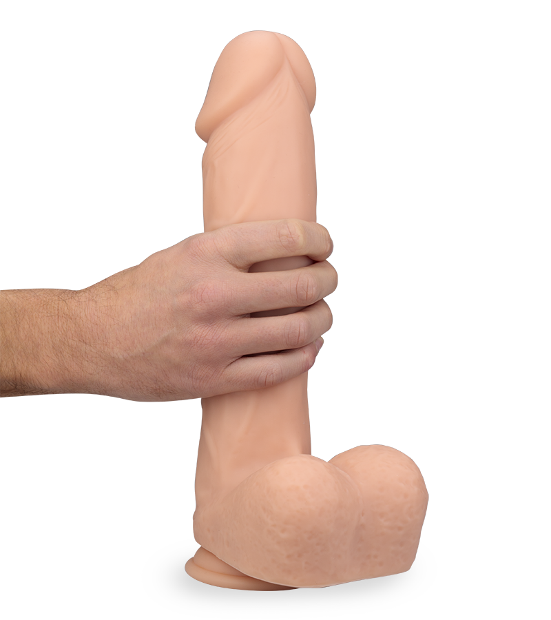 Großer Dildo aus Silikon 29,5 cm Edward