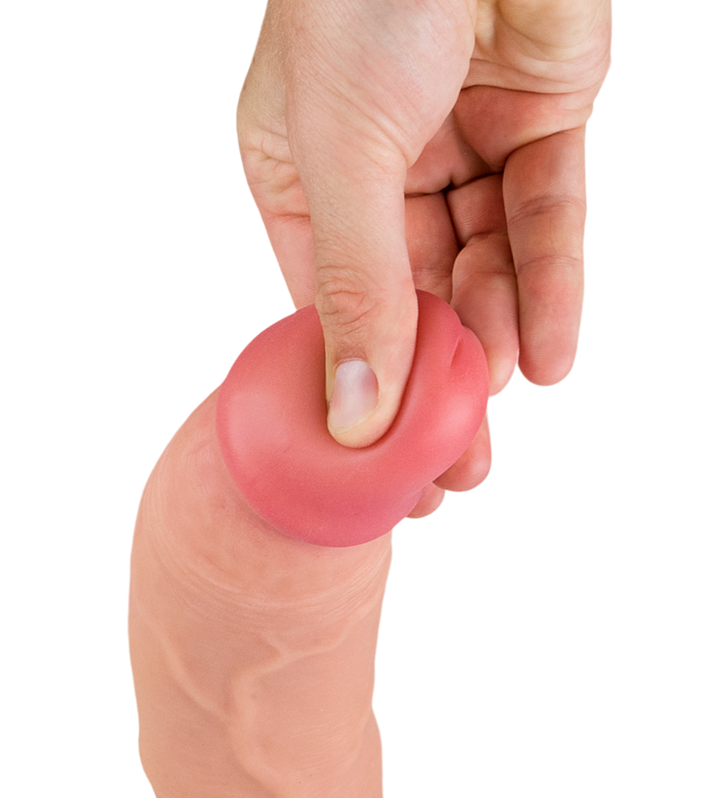 Großer Naturdildo aus Liquid Silicone Ultra Dildo 31 cm