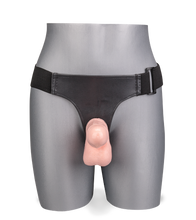 Laden Sie das Bild in den Galerie-Viewer, Großer Strapon-Dildo mit O-Ring