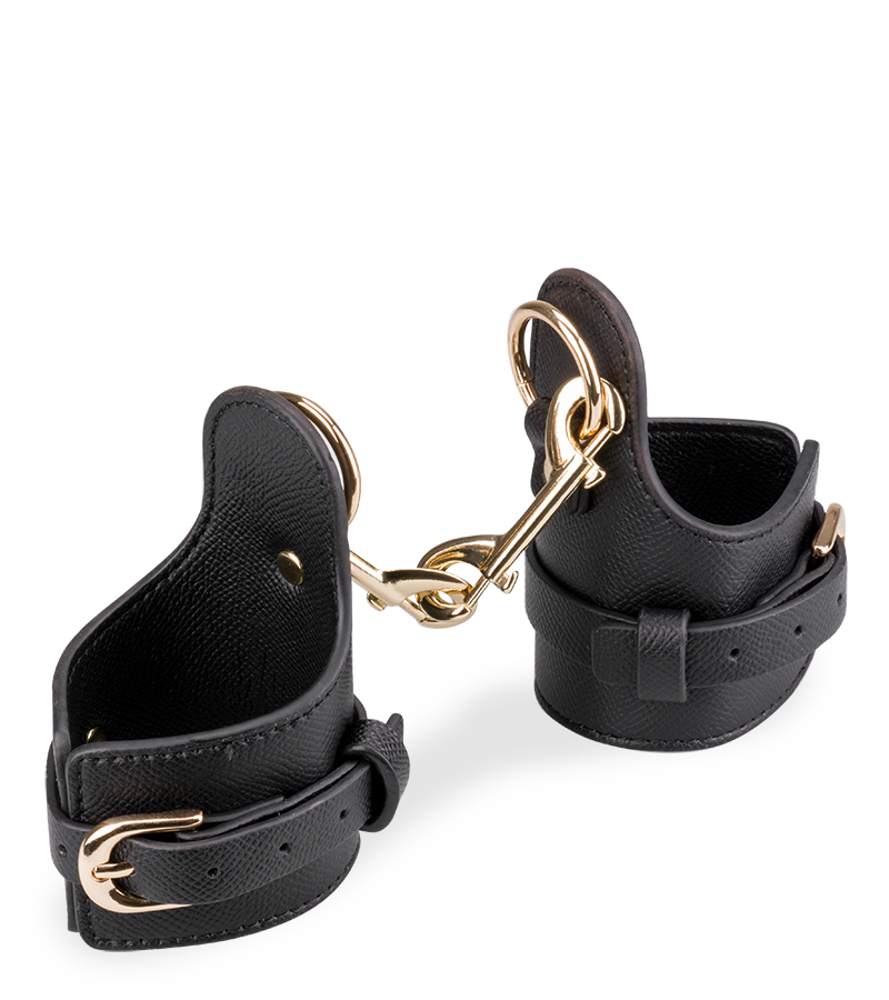 Handfesseln aus Kunstleder Justice