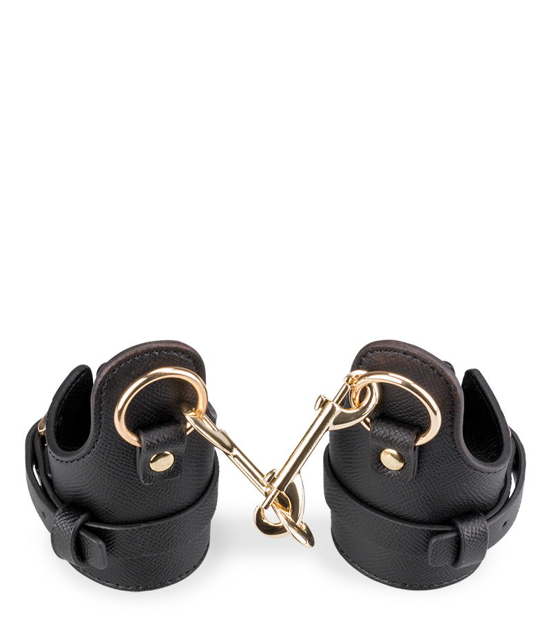 Handfesseln aus Kunstleder Justice