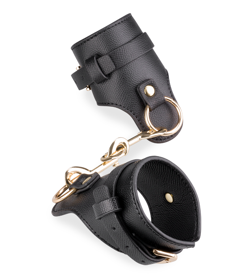 Handfesseln aus Kunstleder Justice