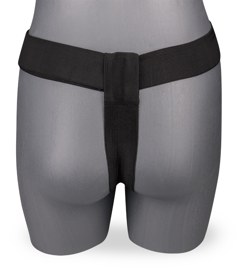 Hautfarbener Umschnalldildo mit O-Ring-Gurt