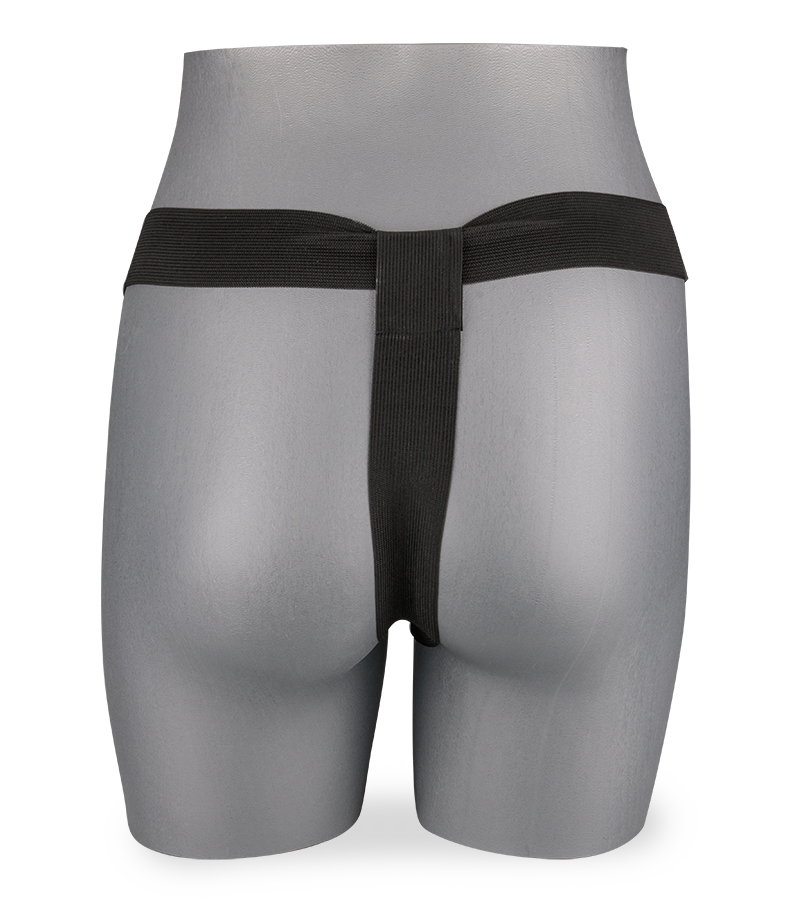 Hohler Strap-On-Dildo mit Vibration