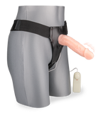 Hohler XL-Umschnalldildo mit Vibration