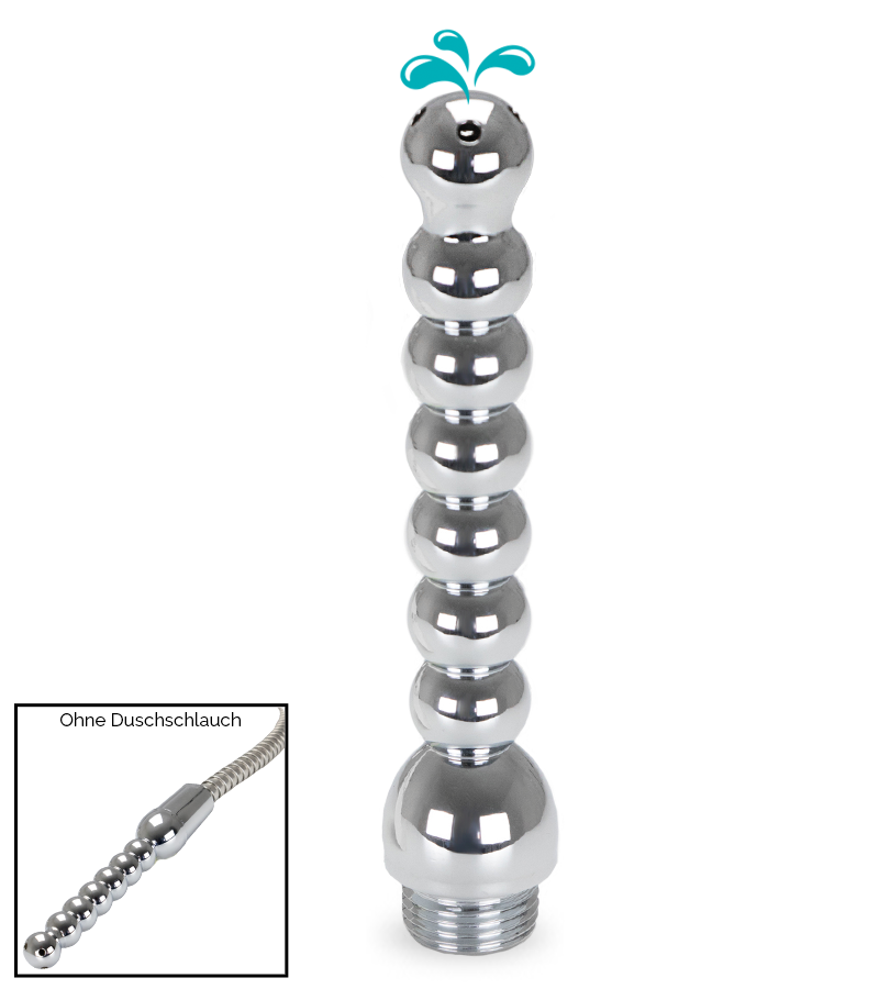 Intimduschstab mit 8 Kugeln