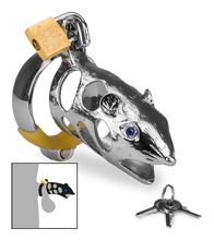 Laden Sie das Bild in den Galerie-Viewer, Keuschheitsgürtel mit chinesischem Sternzeichen Ratte