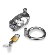 Laden Sie das Bild in den Galerie-Viewer, Keuschheitsgürtel mit chinesischem Sternzeichen Schwein