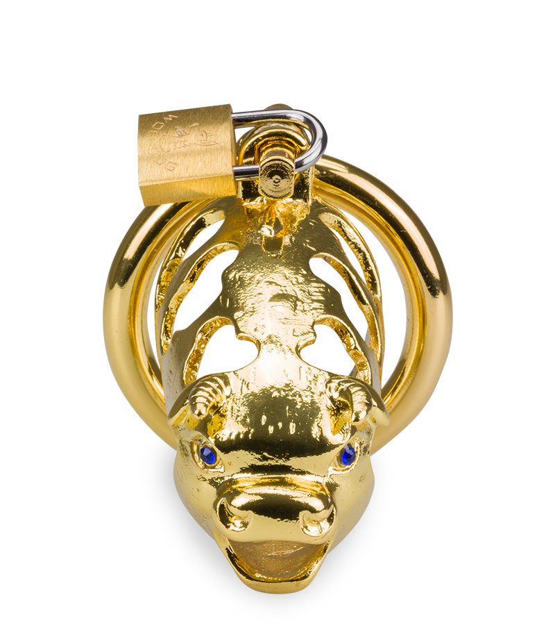Keuschheitskäfig chinesisches Sternzeichen goldener Büffel