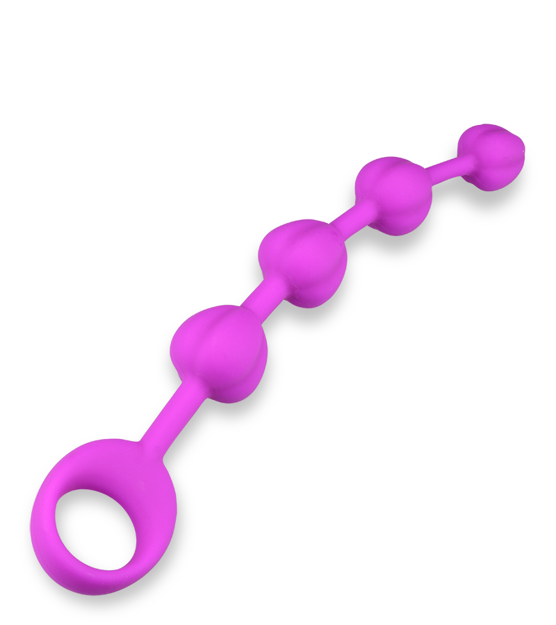 Kleine Analkette mit 4 Kugeln