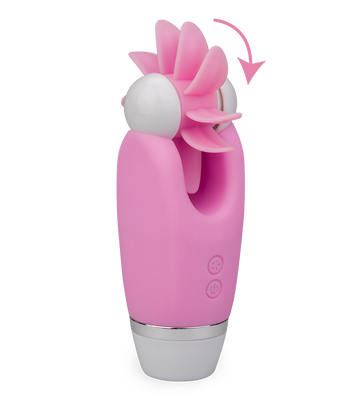 Klitorisstimulator mit rotierenden Zungen Klitoris Kiss