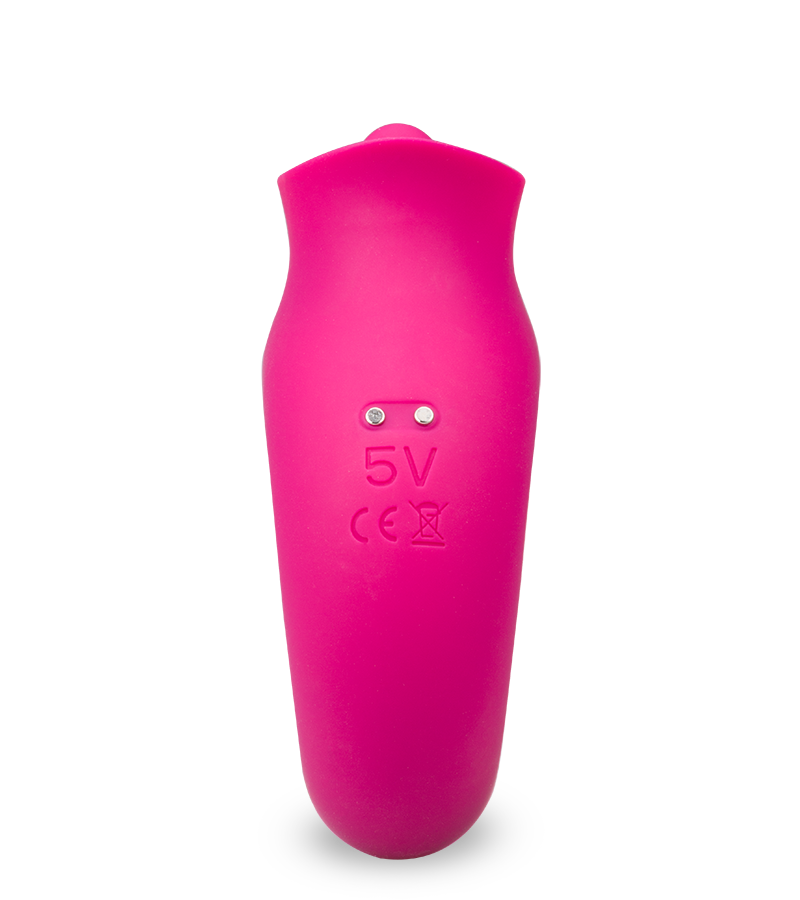 Klitorisstimulator mit vibrierender Zunge Kleopatra