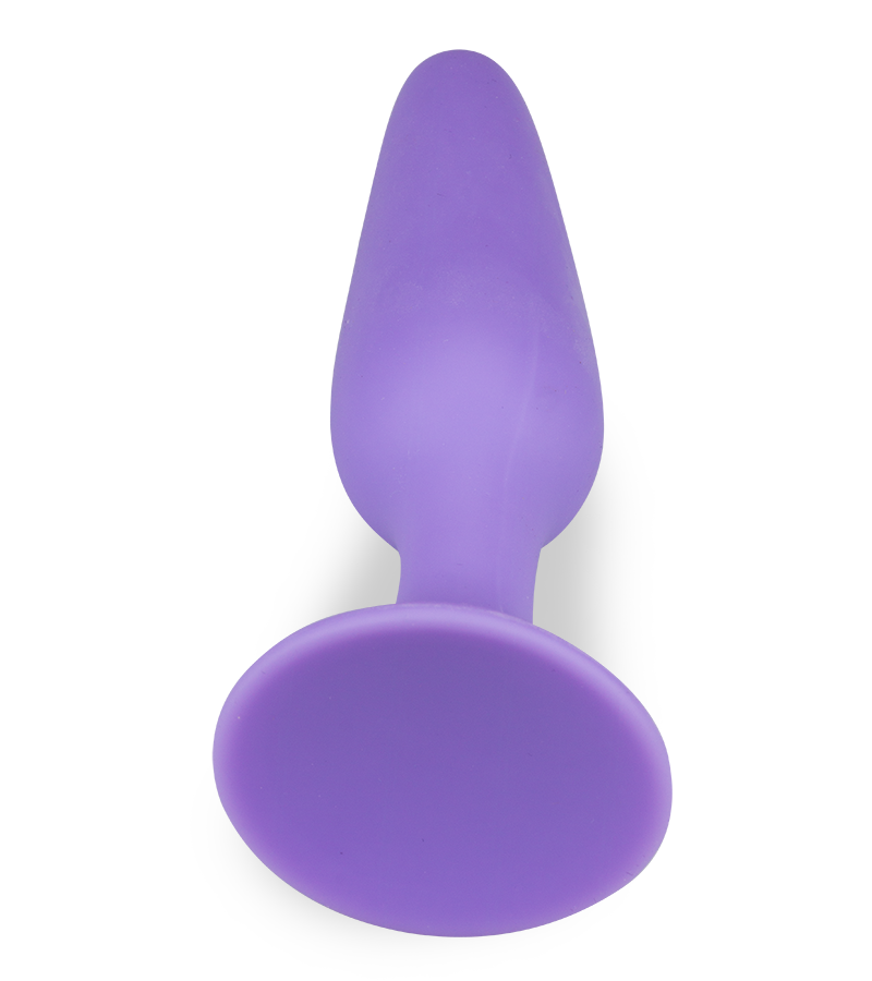 Konischer Buttplug mit Saugfuß