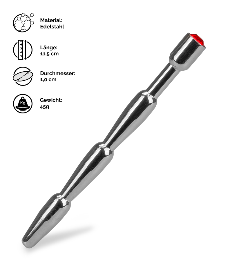 Langer Dilator mit Strassstein