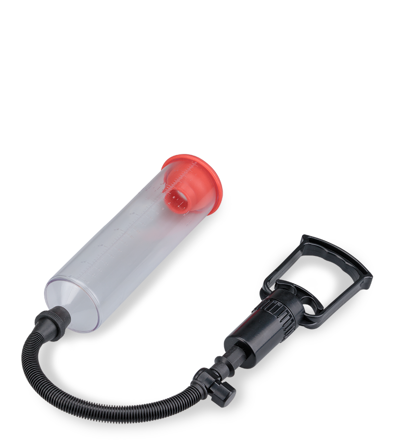 Manuelle Penispumpe mit Vagina-Aufsatz Foster