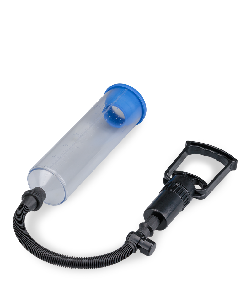 Manuelle Penispumpe mit Vagina-Aufsatz Foster