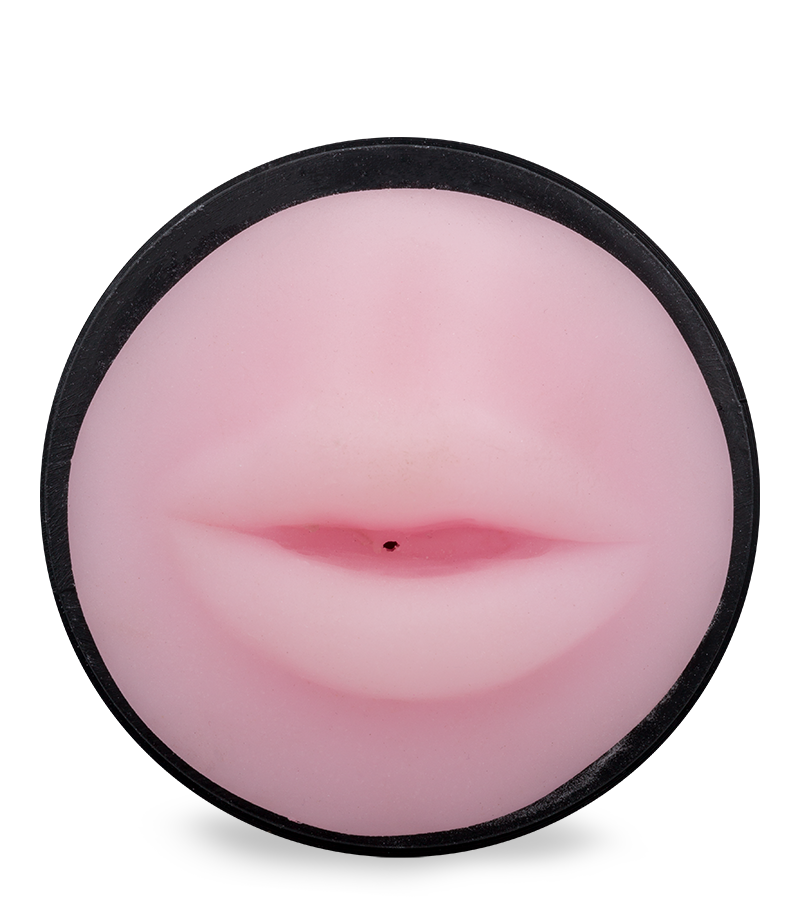 Manueller Teleskop-Masturbator mit Mund-Öffnung