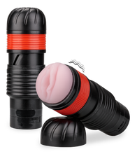 Laden Sie das Bild in den Galerie-Viewer, Manueller Teleskop-Masturbator mit Vibration
