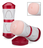 Masturbator mit 2 Öffnungen Anus und Vagina