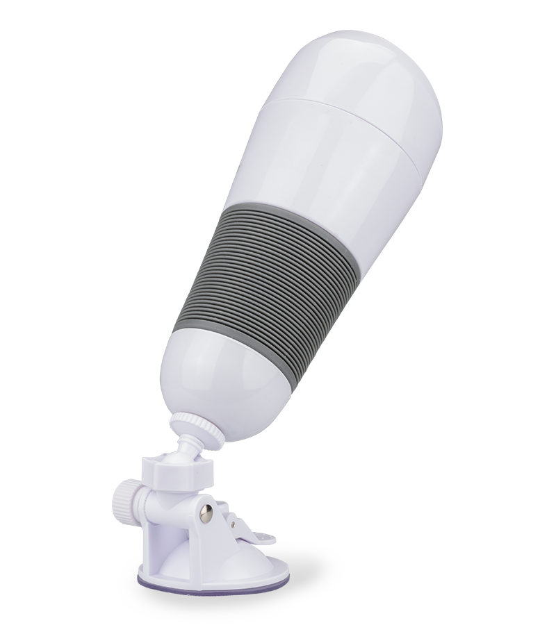 Masturbator mit Kunstvagina und Gelenk-Saugfuß