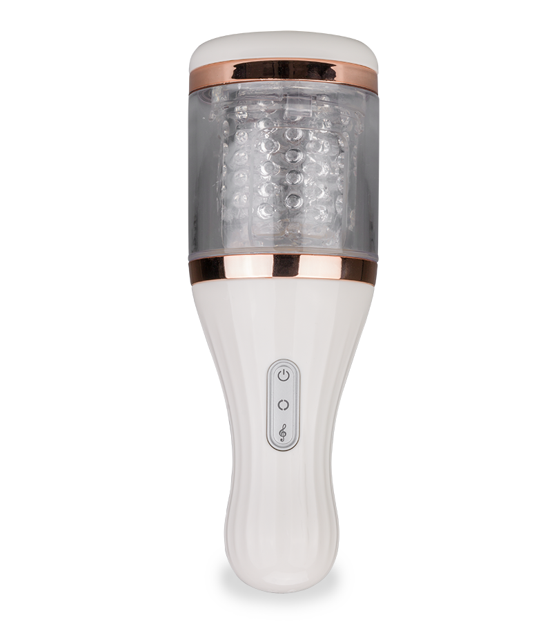 Masturbator mit Rotation und Audiofunktion Huzzah