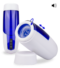 Laden Sie das Bild in den Galerie-Viewer, Masturbator mit Stoß- und Rotationsfunktion 10 Modi Manmix