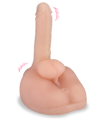 Masturbator mit Vagina, Anus und Dildo