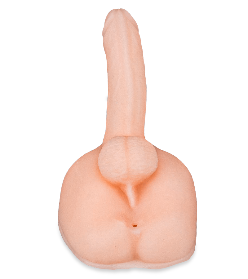 Masturbator mit Vagina, Anus und Dildo