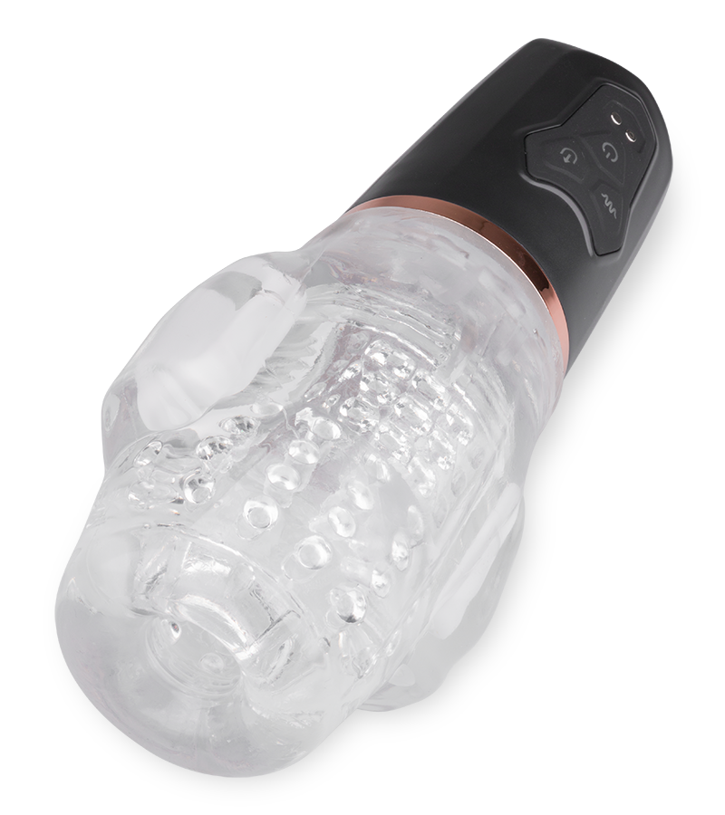 Masturbator mit Vibration und Saugfunktion Again