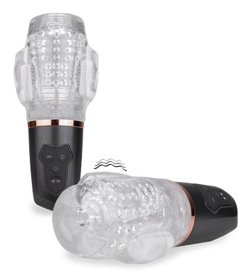 Masturbator mit Vibration und Saugfunktion Again