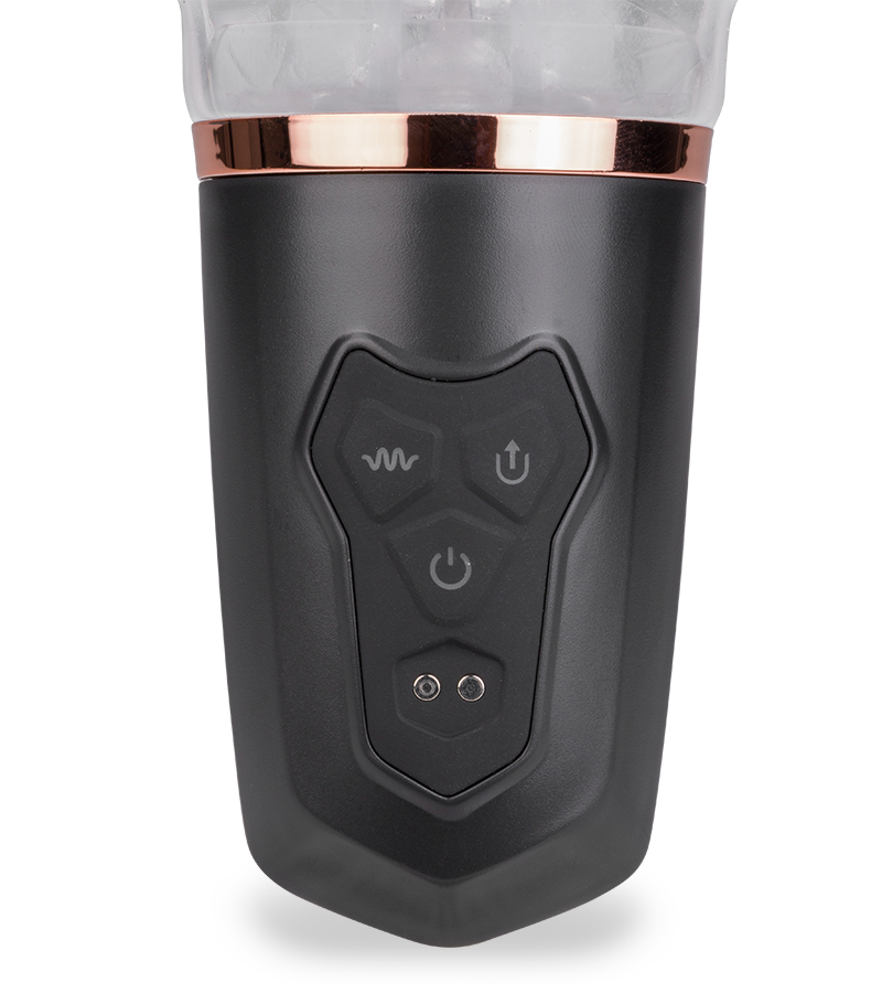 Masturbator mit Vibration und Saugfunktion Again