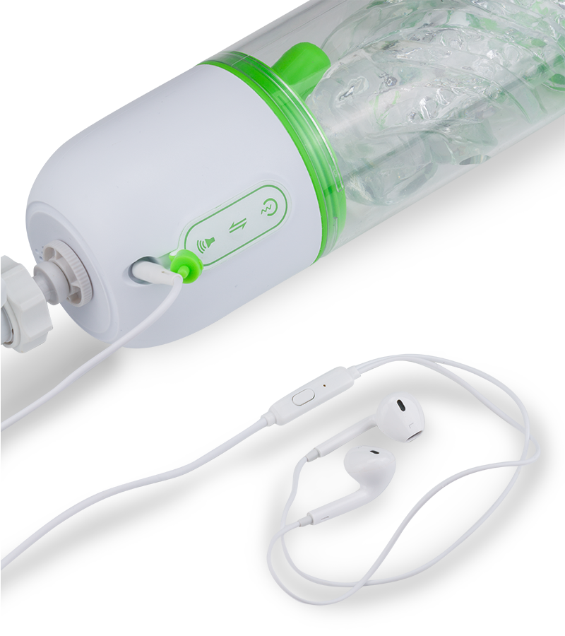 Masturbator mit Vibration und Saugfunktion Audacious