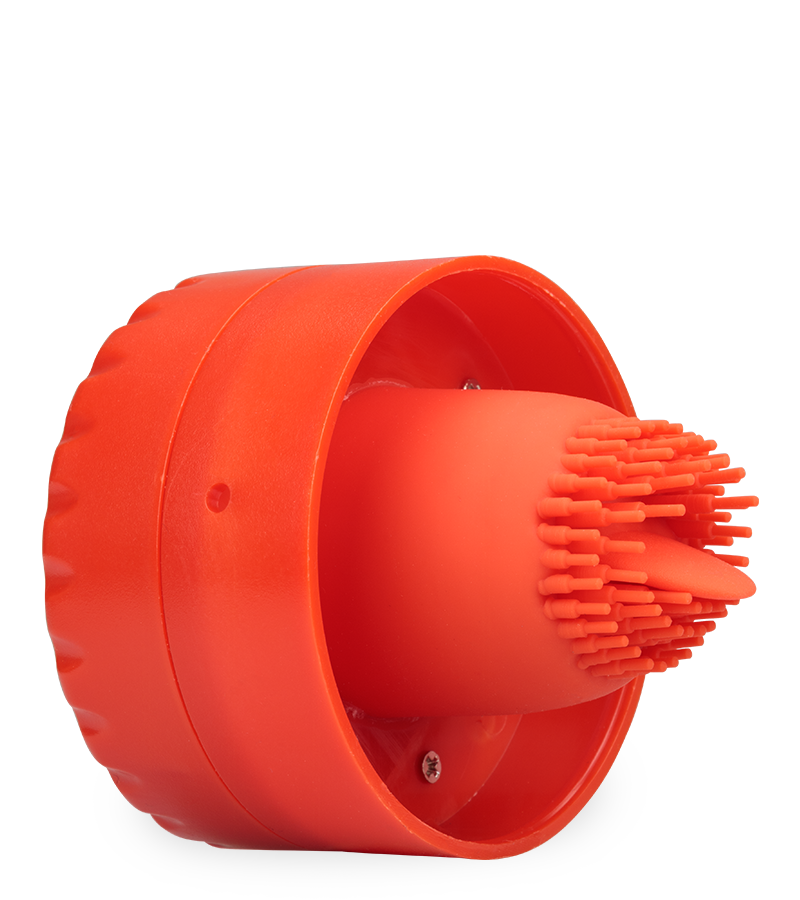 Masturbator mit vibrierender Zunge